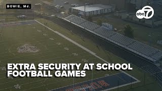 Extra officers, new entry rules as Maryland schools increases security at athletic events
