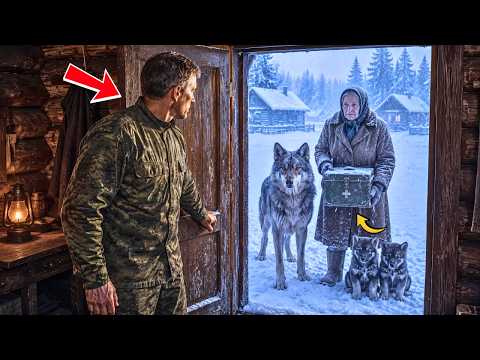 Бывший Афганец Приютил Старушку с Волчицей и Щенками — Но Зелёный Ящик Всё Изменил Навсегда