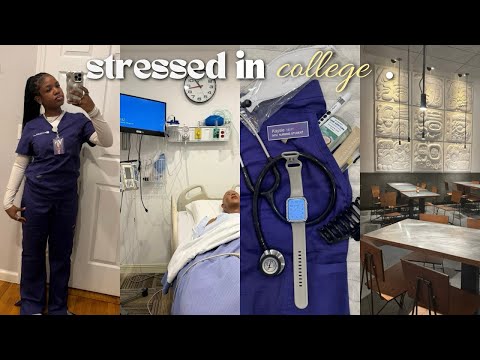nursing school is hard | college day in my life: 6 am morning routine, what i eat in a day, grwm 