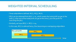 Algorithms Module 6 Dynamic Programming Part 2 (Weighted Interval Scheduling)