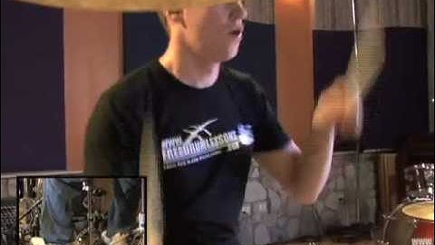 Rock Drum Play-Along #1 - Drum Lessons