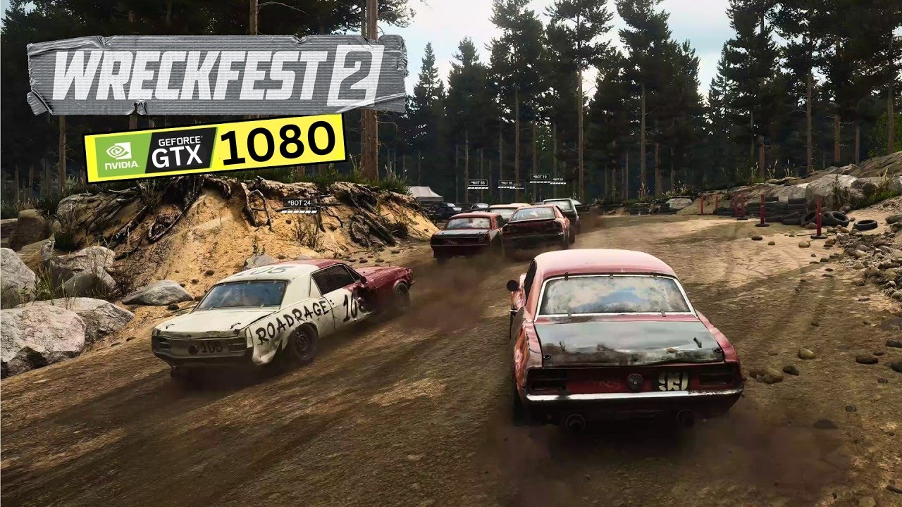 Wreckfest 2 - GTX 1080 Benchmark Test - Low to High