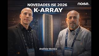 K-array presenta la columna KORAL KO102 y nuevo sub cardioide | Novedades ISE 2026