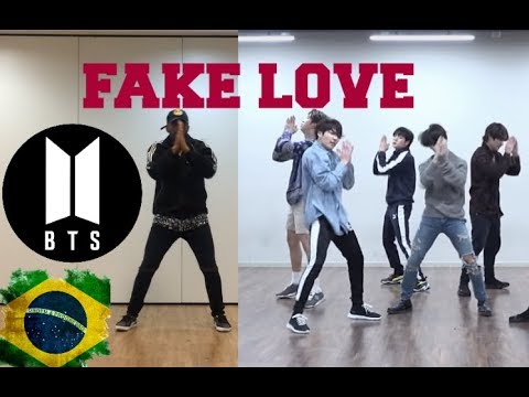 BTS 방탄소년단 FAKE LOVE Official Choreography DANCE COVER BRASIL Fã Dança 