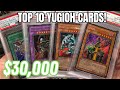 My Top 10 RAREST & Most Expensive Yugioh Cards!