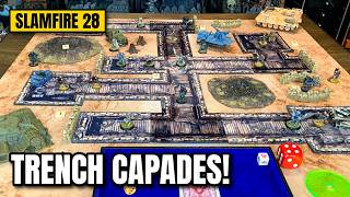 Slamfire 28 Trench Capades Battle Report, Homebrewed Tabletop Skirmish Game