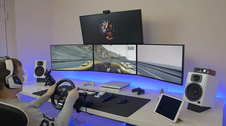 How to get Triple Screen Gaming Working on any Three Monitors! TUTORIAL 7680 X 1440.