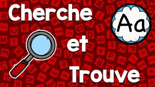 Cherche et Trouve: La lettre A // Apprendre l'alphabet // Pause Active