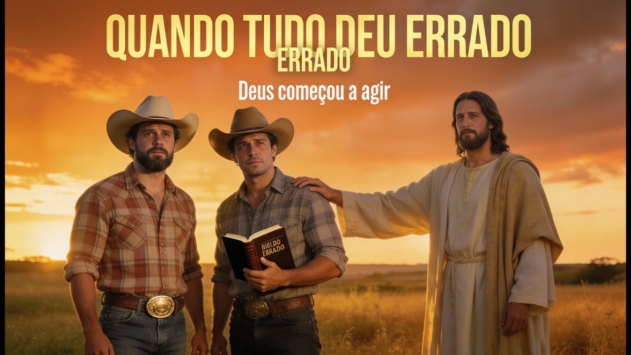 PERDI TUDO, MAS DEUS VIROU O JOGO | Modão Gospel de Testemunho | Sertanejo Antigo