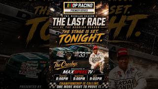 OP Premier Series Season 17 Round 10 Regular Season Finale @Daytona 08 : Sponsored by The Crosbys