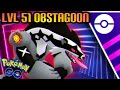 Level 51 Obstagoon Slaying in Open Master GO Battle League for Pokemon GO // GET THE OBSTAGOON BOOST