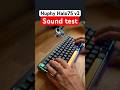 Can a Stock Keyboard Sound This Clean? NuPhy Halo V2 Sound Test 🔥 #mechanicalkeyboard #keyboard