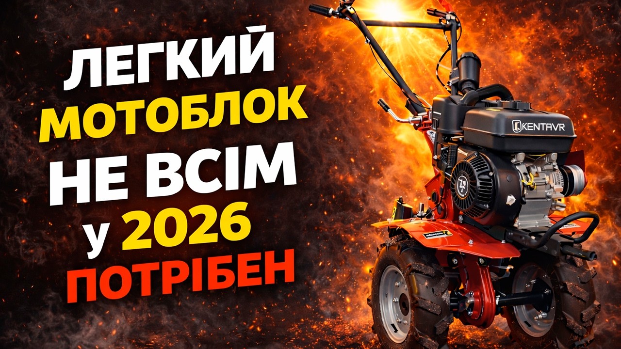 Легкий мотоблок у 2026 — розумний вибір чи помилка?