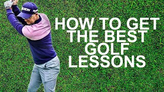 HOW TO GET THE BEST Golf Lessons and NOT WASTE MONEY