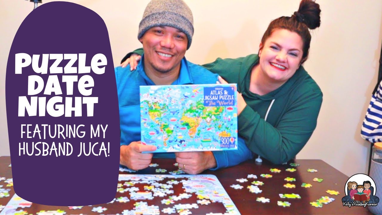 Puzzle Date Night with My Husband | Usborne Books & More 300-piece Jigsaw Puzzle [Date Night]