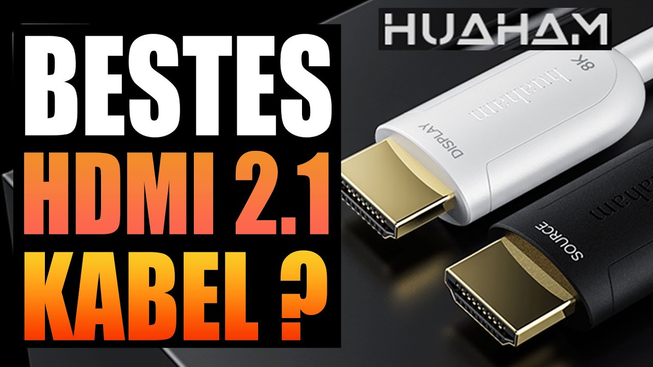 huaham 8K glasvezelkabel HDMI 2.1 10 m, HDMI-kabel ultra hoge snelheid 48 Gbps, 8K60Hz & 4K120Hz, ondersteuning eARC, Dolby, HDCP 2.2&2.3