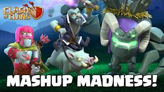 Mashup Madness NEW TROOPS! Clash of Clans