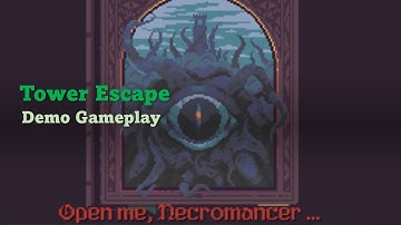 Tower Escape | Roguelike Tower Defense Demo Gameplay | No Commentary