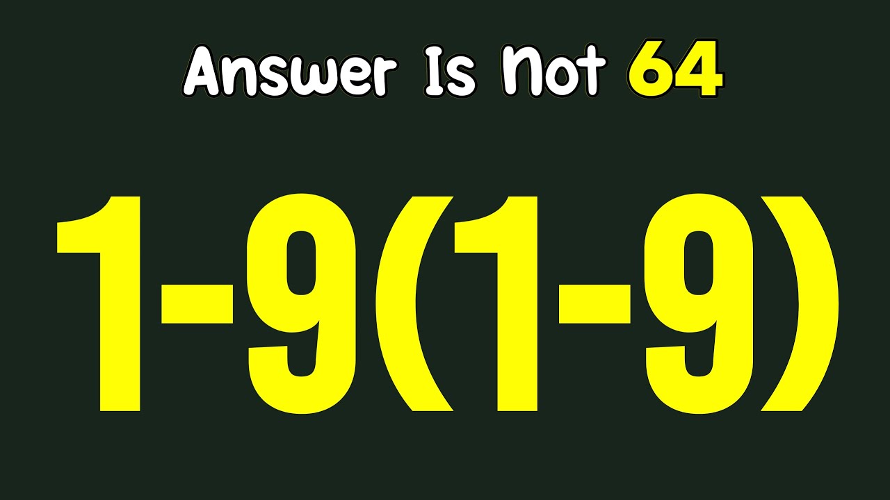 Most People Choose the Wrong Answer!