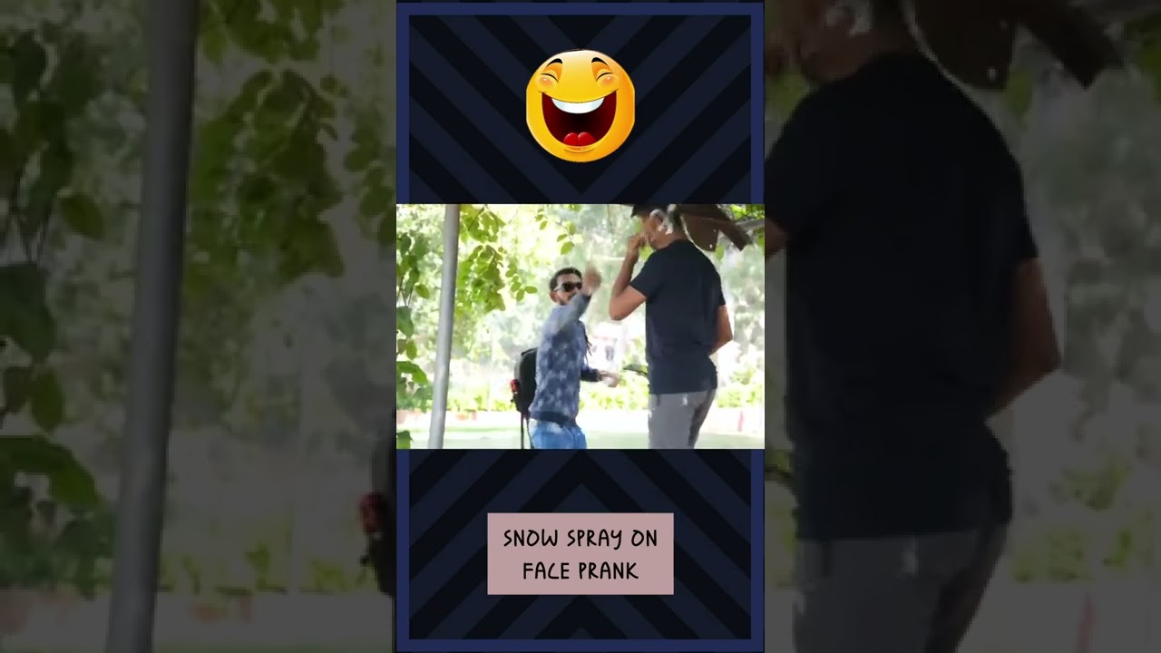 snow prank 
