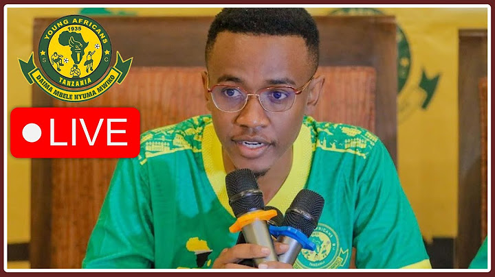 🔴 LIVE |YANGA WANATOA TAMKO KWA WATANZANIA / CEO WA YANGA YUPO MUDA HUU..
