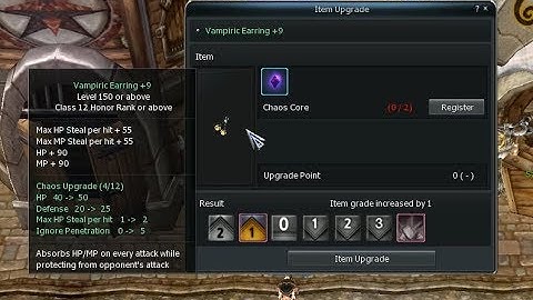 Chaos accessories upgrade system explained - Cabal Online