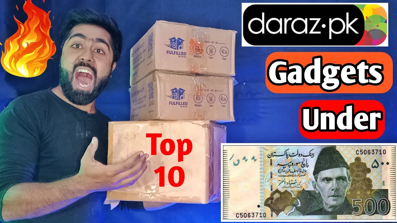 Top 10 cool gadgets under 500 amazon / Daraz Top 10 gadgets under