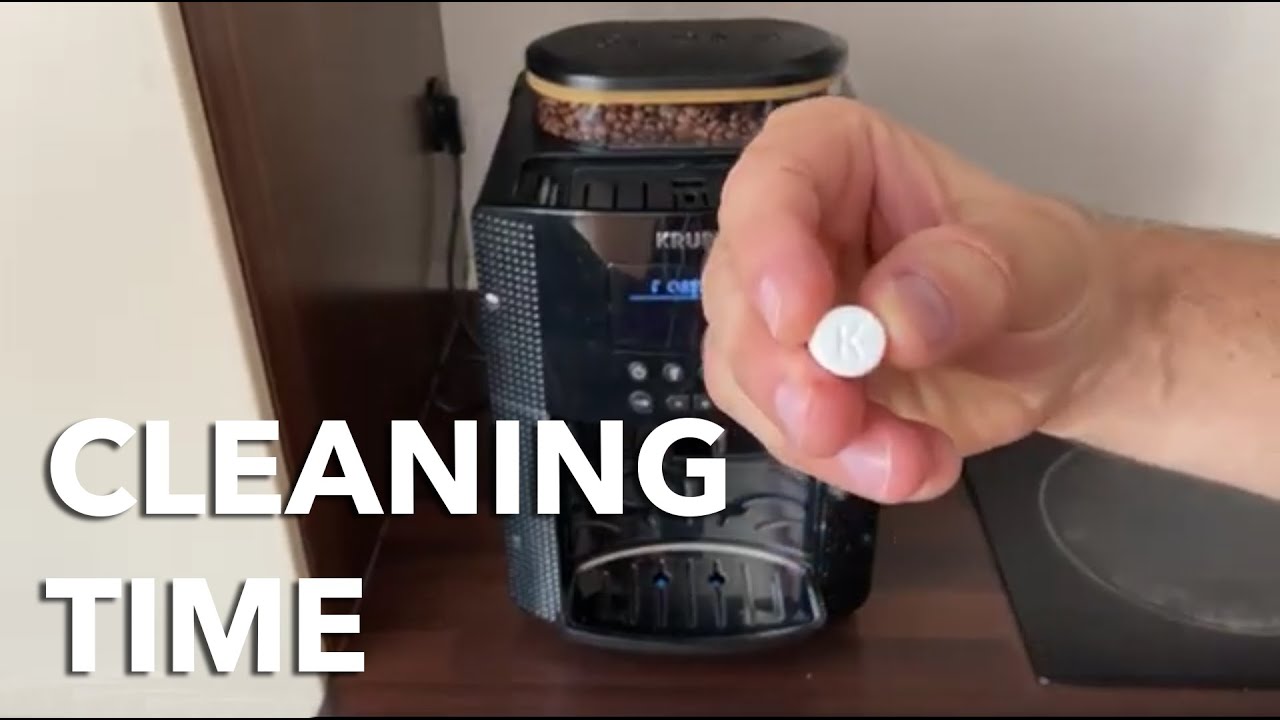 ▻ Cleaning KRUPS Espresseria Auto Pisa EA815070 with capsule - YouTube