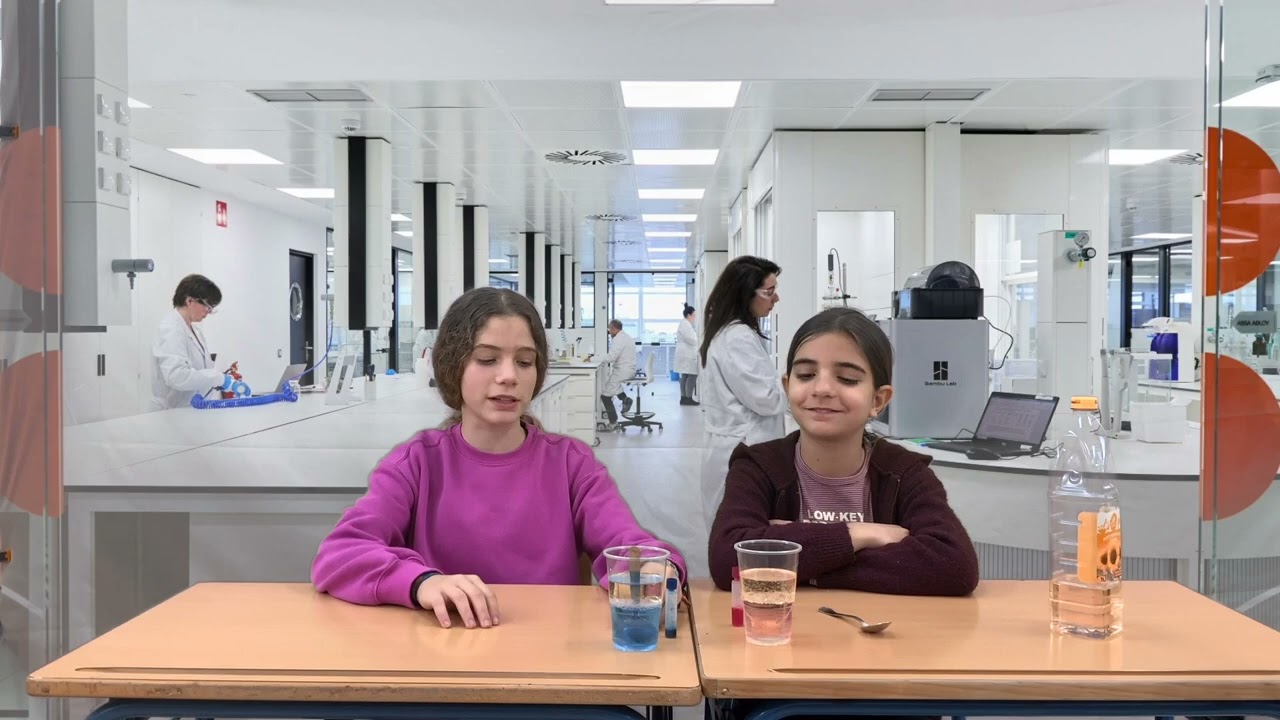 🧪🧫Experimento lámpara de lava Día Internacional de la Mujer y la Niña en la Ciencia 👩‍🔬.