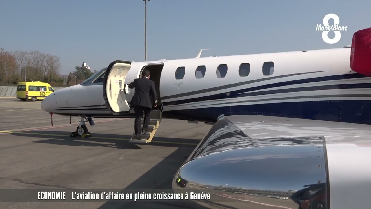 L'aviation d'affaire en pleine croissance à Genève