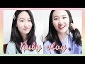 VLOG💜댄스학원 등록했어요!/OOTD 뜻/2시간 촬영 날아감/오랜만에 스킨케어