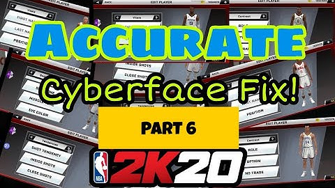 Nba 2k20 Mobile CFID (Cyberface ID) Fixed for Nba2k22 Roster Part 6 @2kQuestionMark