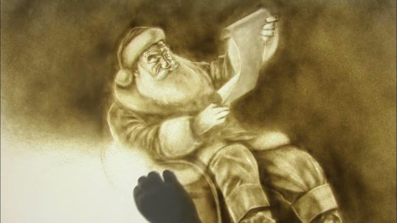 Sandmalerei Video zu Weihnachten 2023 YouTube