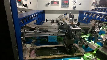 Fully Automatic 5 colors Servo CNC Screen Printing Machine For Containers