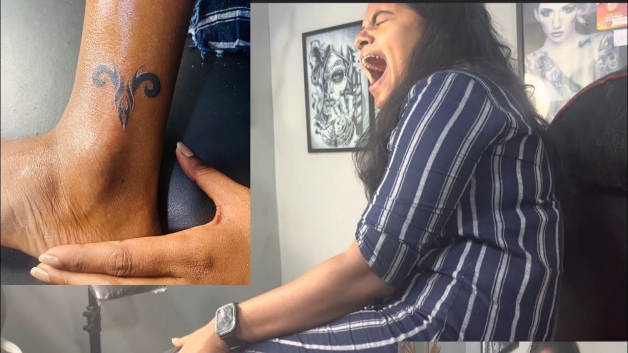 My Tattoo Experience 😃😊//Ankle Tattoo//Goa// Malayalam YouTube