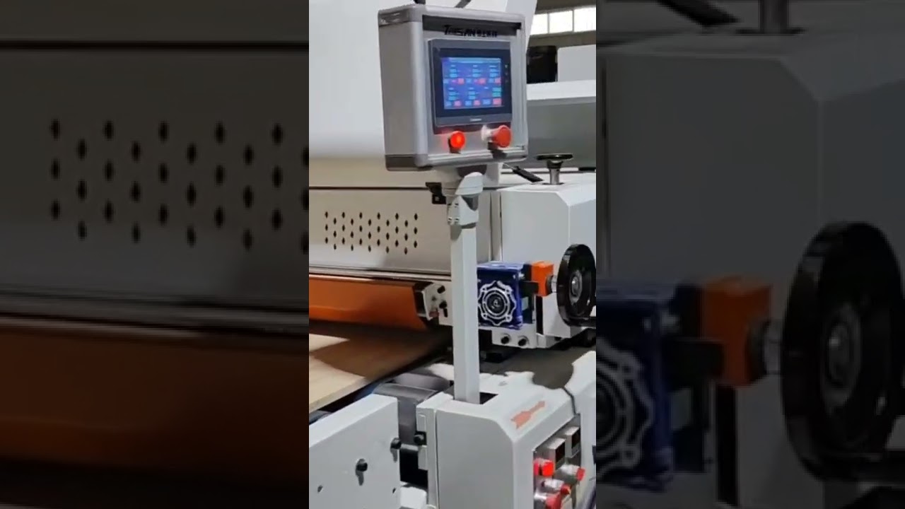 UV roller coating machine for large decoration board