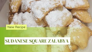 Sudanese Zalabya Square Zalabya #sudan #food #cooking #recipe #africanfood screenshot 5