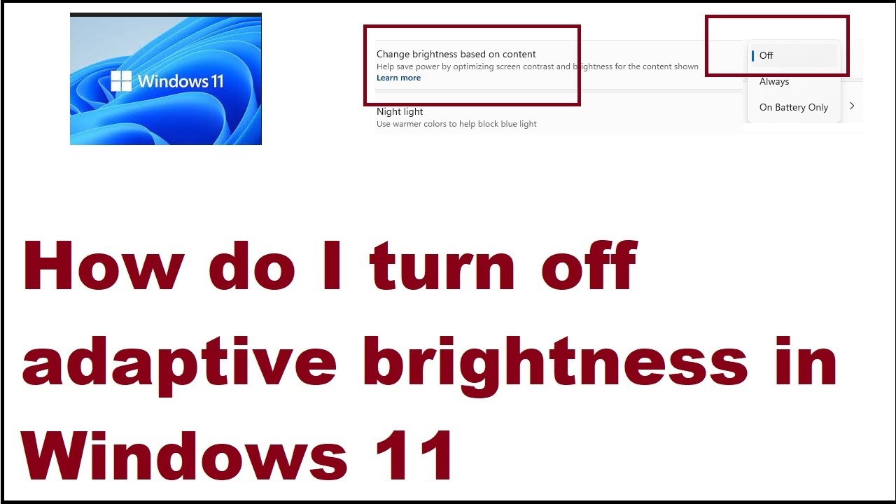 How To Turn Off Adaptive Brightness Iphone 11