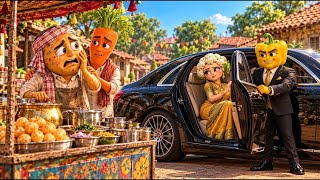 Ghareeb Aloo Ko Chhod Kar Gayi Gobi... Phir Aloo Ki Kachori Ne Jo Kiya! 😱💔 | 