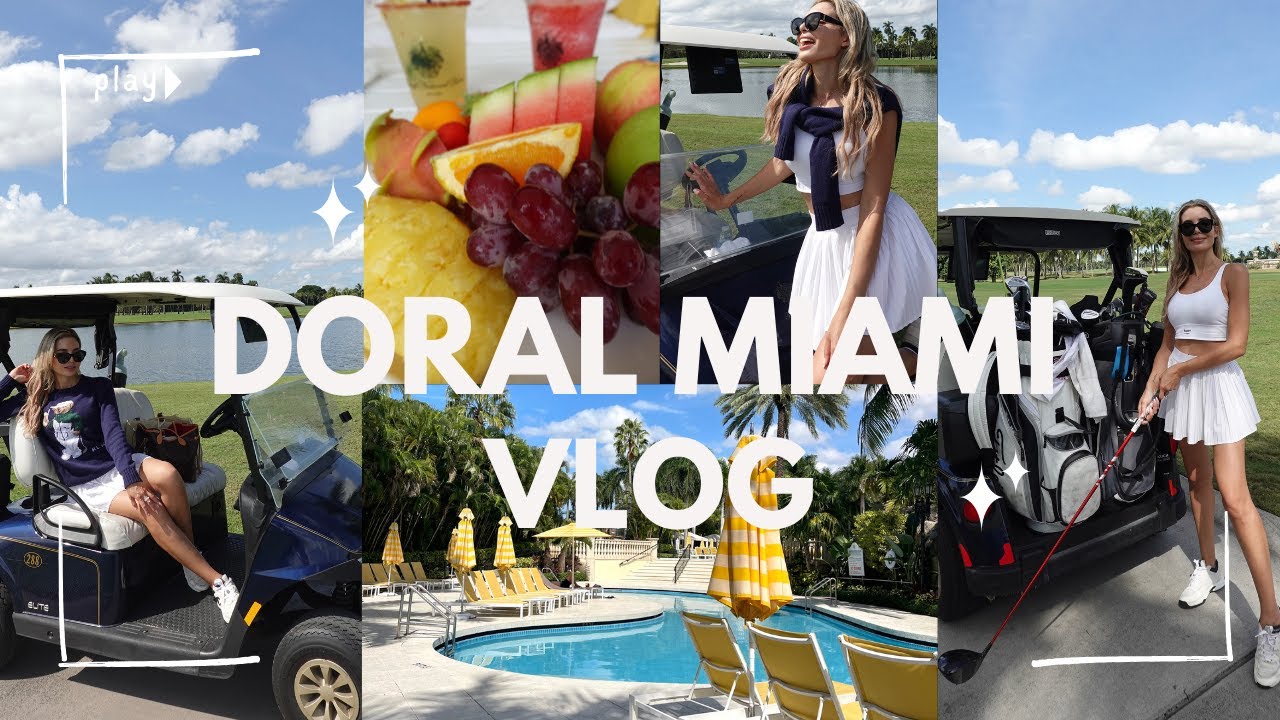 Меня пригласили на Trump National Doral Miami | Что я думаю о курортном спа-туре 🌴🏌️‍♀️⛳️ 🍔
