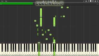 Animal Crossing - Halloween Theme Piano Tutorial Synthesia