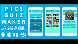 Pics Quiz Maker With Categories - sellmyapp.com screenshot 1