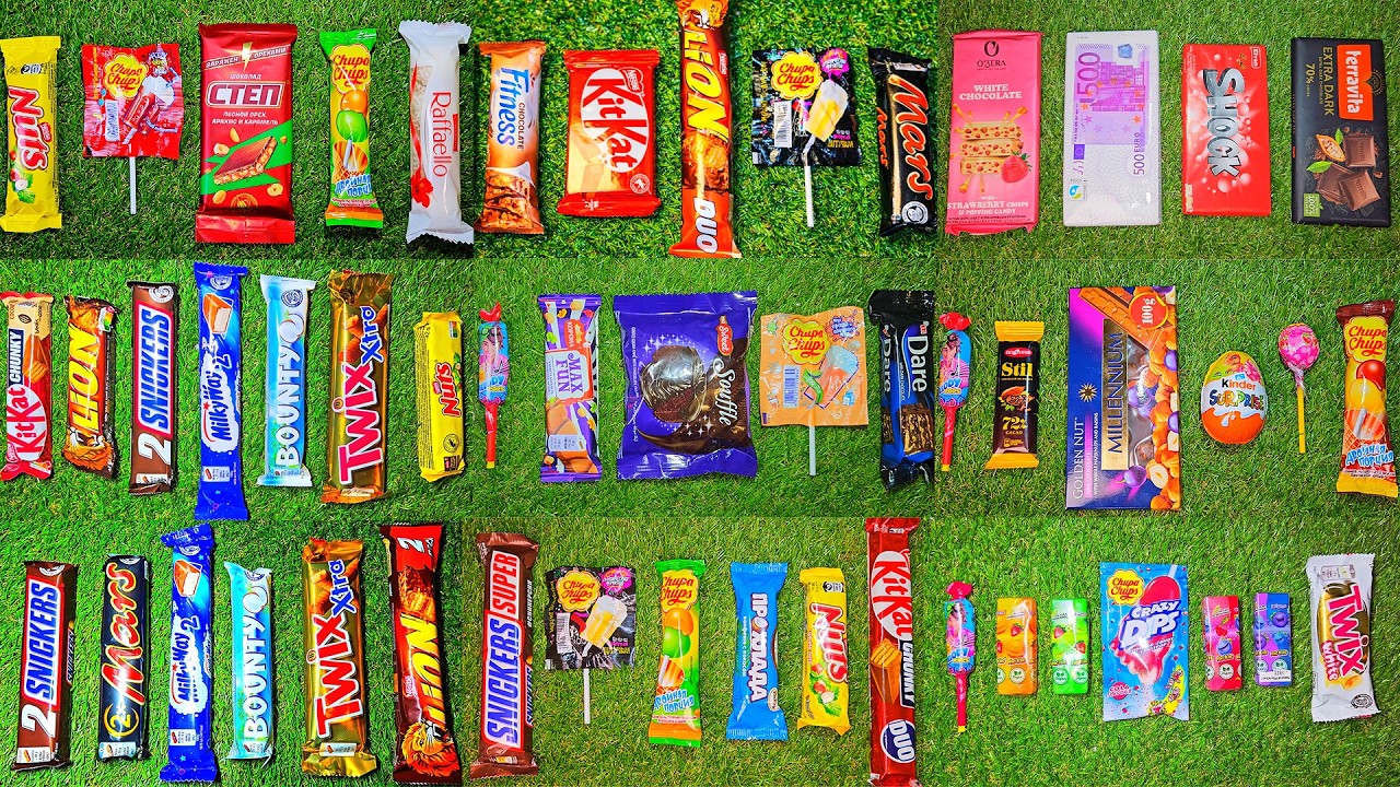 ASMR Chocolate Unwrapping Compilation | Satisfying Candy Sounds