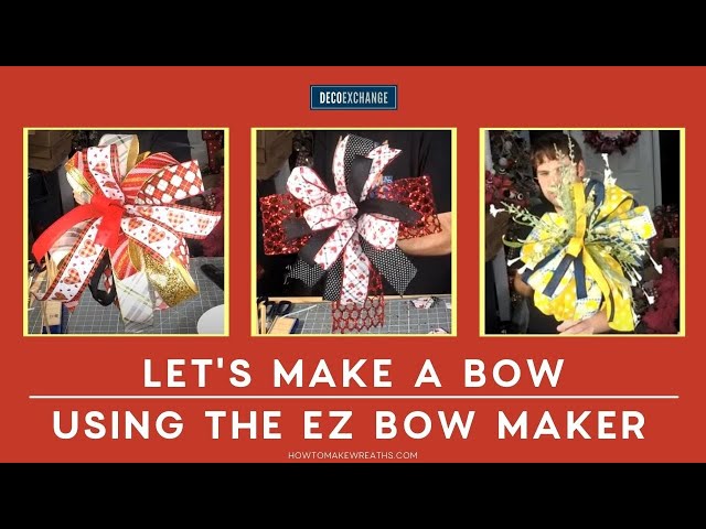 DecoExchange - Who's got an EZ Bowmaker, y'all?! We are