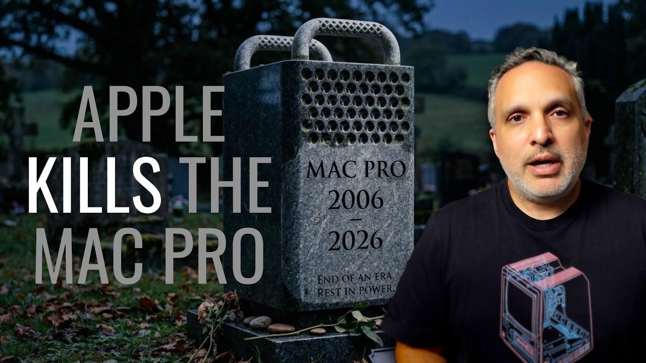 Watch Big news: Apple kills the Mac Pro. It's the end of an era. on YouTube Watch Big news: Apple kills the Mac Pro. It's the end of an era. on YouTube