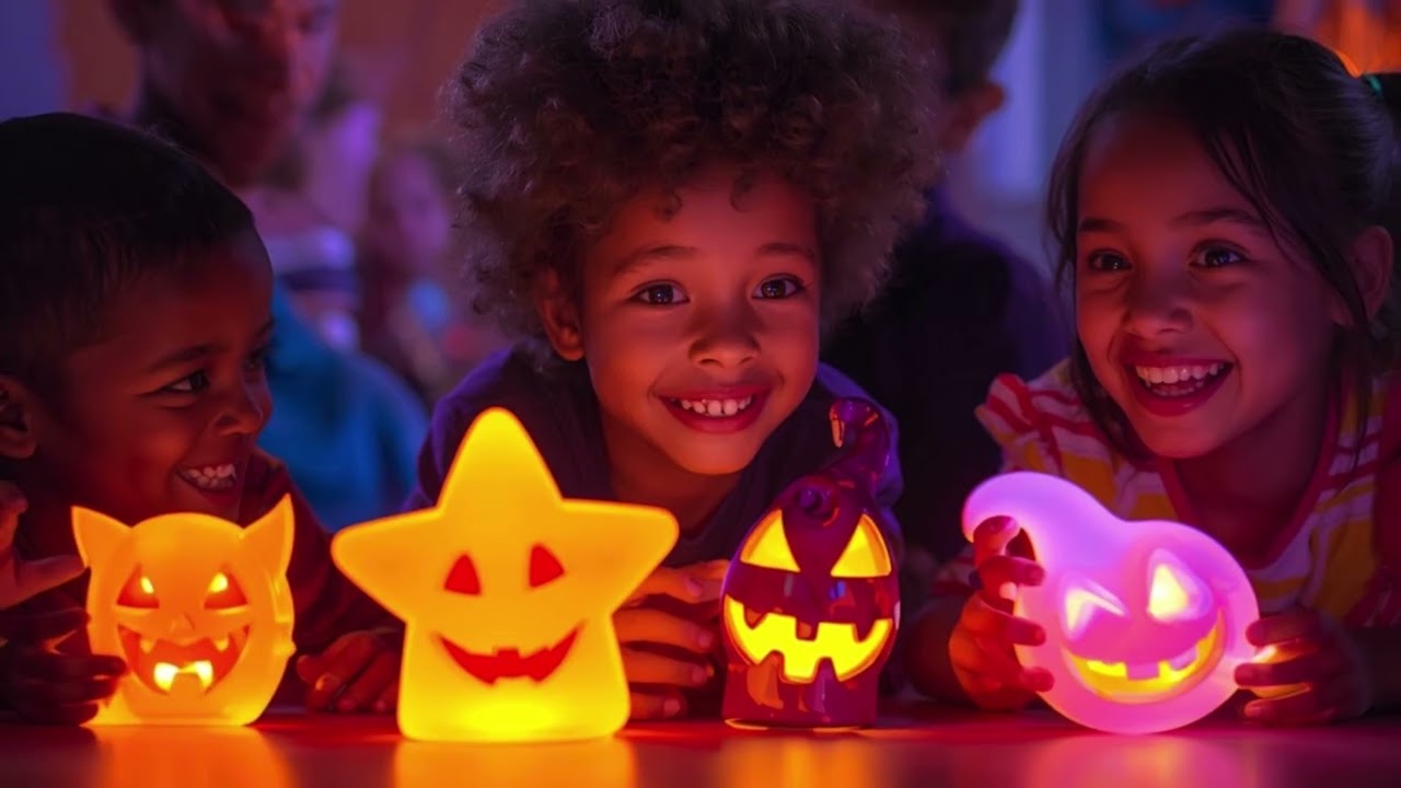 Glow in the Dark Shapes Song | “Learn Shapes That Glow in the Dark"