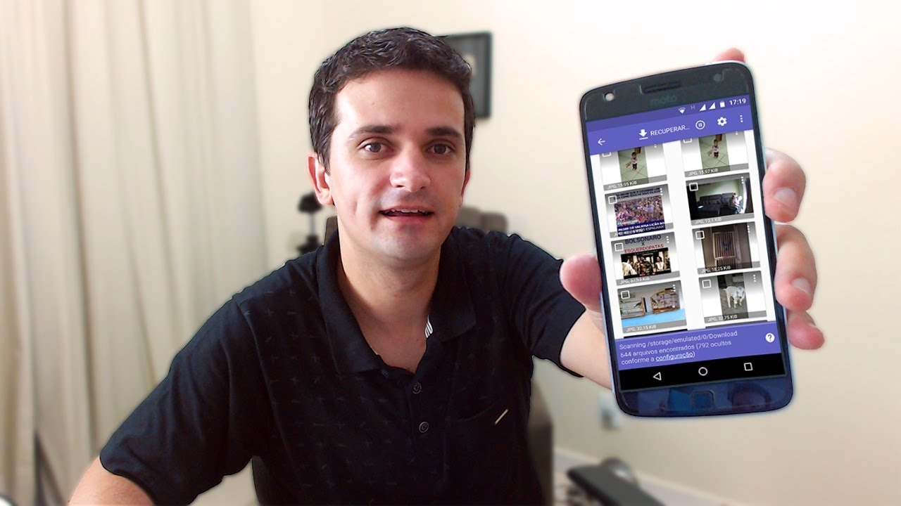 Como Recuperar Fotos Apagadas do Celular - COMPROVADO e SEM ROOT - YouTube