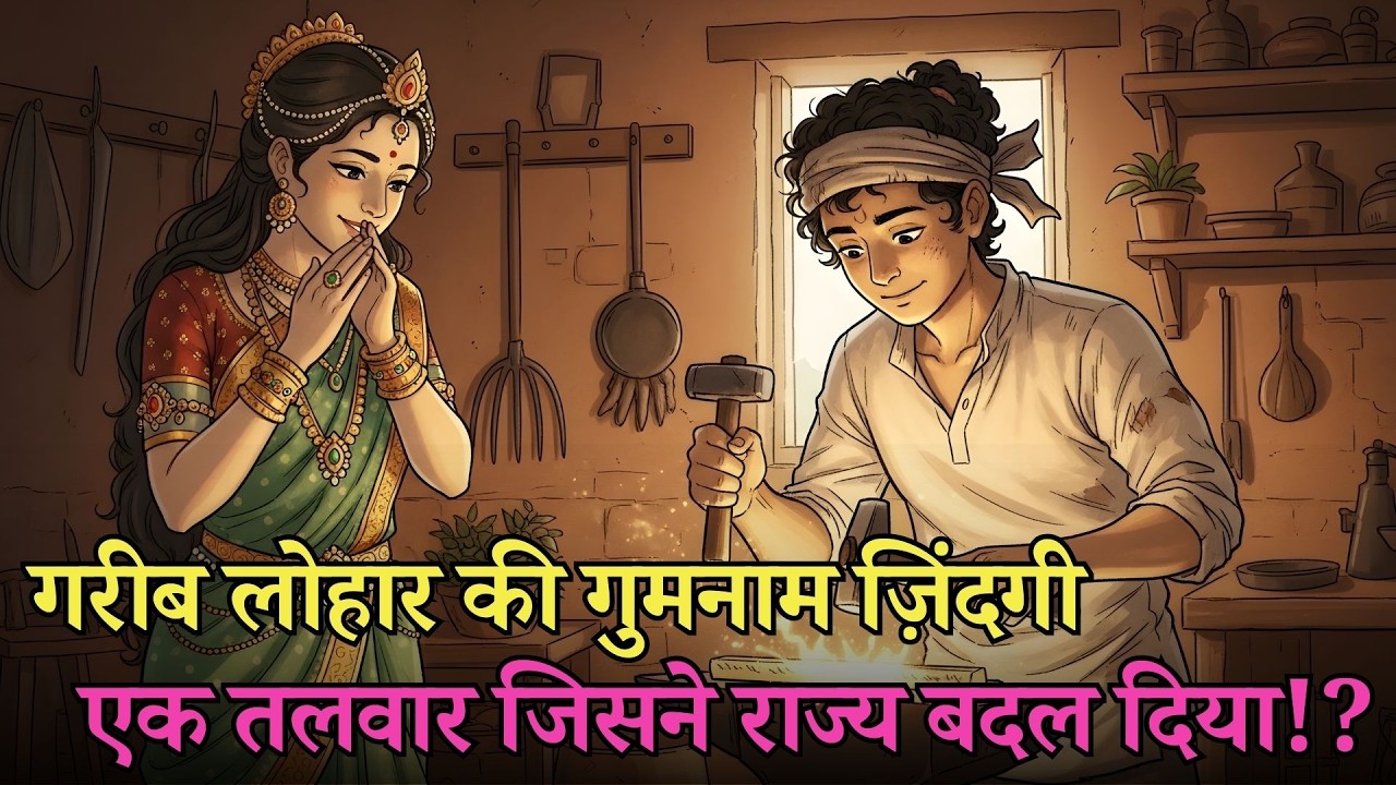 गरीब लोहार की किस्मत बदलने वाली लोहे की छड़ | एक भारतीय लोककथा जो पूरे राज्य का भविष्य बदल देती है