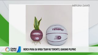 Filipino business kasali sa kauna-unahang merch launch ng WNBA | OMNI News Filipino
