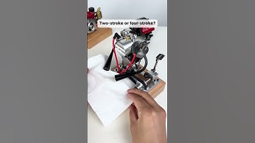 Two-stroke or four-stroke?#engine #miniengine #vortrixe #enginemodel